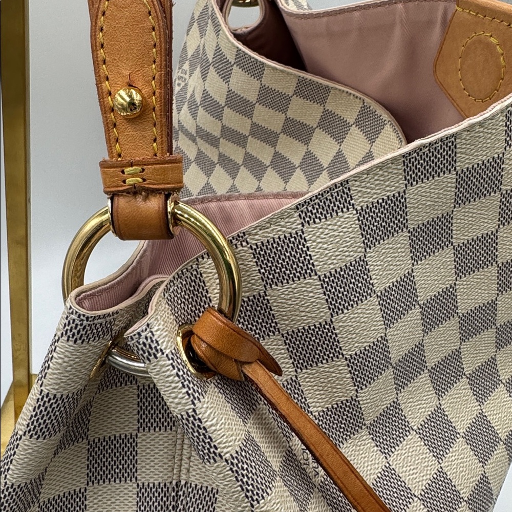 Authentic Louis Vuitton Azur Graceful Ballerina Pink MM shoulder bag - Picture 4 of 10